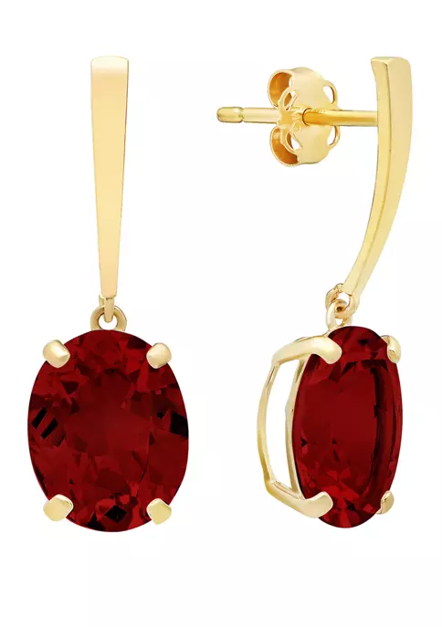 Promo 🤩 6 ct. t.w. Garnet Drop Earrings by Belk & Co. 👍 2 Promo 🤩 6 ct. t.w. Garnet Drop Earrings by Belk & Co. 👍 - Image 2