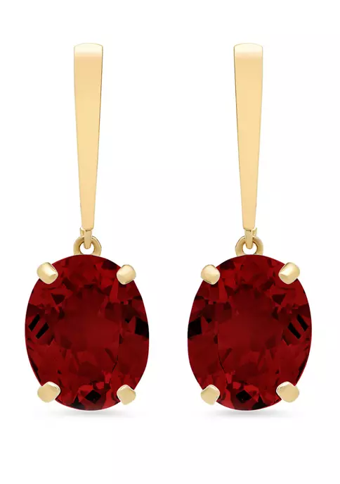 Promo 🤩 6 ct. t.w. Garnet Drop Earrings by Belk & Co. 👍 3 Promo 🤩 6 ct. t.w. Garnet Drop Earrings by Belk & Co. 👍 - Image 3