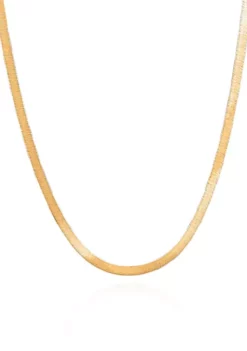 Budget 💯 14k Yellow Gold Herringbone Necklace by Belk & Co. 🔔