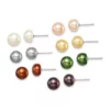 Wholesale 🎁 Sterling Silver 8-8.5mm Freshwater Cultured Button Pearl Set of 7 Gift Set by Belk & Co. 🔔