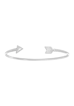 Best Sale 😉 Sterling Silver Arrow Bypass Bangle by Belk & Co. 😍 -DealsBelk & Co. Store Belk 19992