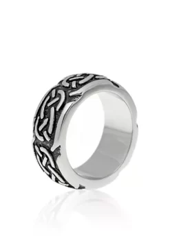 Cheap ✔️ Men's Stainless Steel Ring with Antique Finish by Belk & Co. 🛒 -DealsBelk & Co. Store Belk 20001