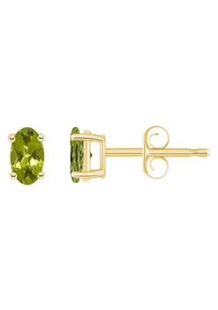 Best deal 🛒 14K Gold 5x3 Oval Peridot Earrings by Belk & Co. ✨ -DealsBelk & Co. Store Belk 20204