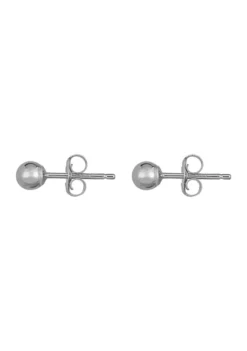 Best Pirce 🎁 14KW BALL POST EARRING by Belk & Co. 👏 -DealsBelk & Co. Store Belk 20234