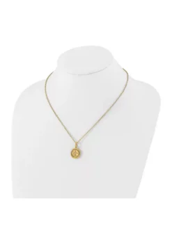 Deals ✔️ 14K Yellow Gold Polished Replica Roman Coin 18 Inch Necklace by Belk & Co. 😀 -DealsBelk & Co. Store Belk 20244
