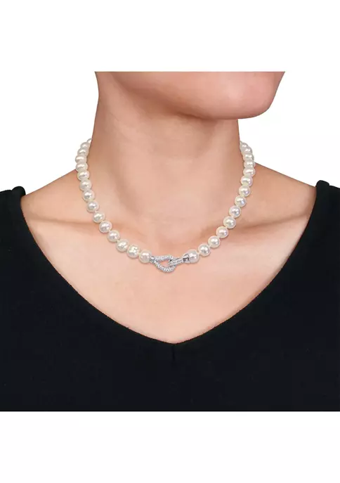 Best reviews of ๐ 9-10 MM Freshwater Pearl Necklace in Sterling Silver by Belk & Co. ๐ 2 Best reviews of ๐ 9-10 MM Freshwater Pearl Necklace in Sterling Silver by Belk & Co. ๐ - Image 2