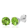 Best Pirce 🔥 10k White Gold Peridot Stud Earrings by Belk & Co. ⭐