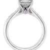 Cheap 💯 1 ct. t.w. Pear Diamond and Pink Sapphire Bridal Ring Set in 10k White Gold by Belk & Co. 😍