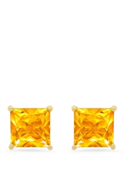 Best deal ✨ 2.5 ct. t.w. Citrine Stud Earrings by Belk & Co. 😉