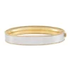 Budget 🌟 Oval Hinged Bangle in 14K Two-Tone Gold by Belk & Co. 🎉