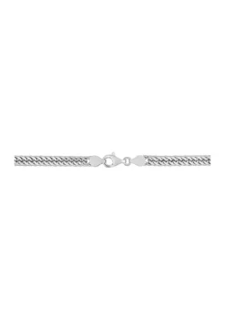 Deals 👍 Sterling Silver 5.5mm Fancy Curb Link Chain Necklace by Belk & Co. 🧨 -DealsBelk & Co. Store Belk 20520