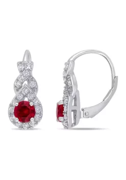 Best reviews of 😍 Lab Created Created Ruby and White Sapphire Twist Leverback Earrings in Sterling Silver by Belk & Co. ❤️ 9 Best reviews of 😍 Lab Created Created Ruby and White Sapphire Twist Leverback Earrings in Sterling Silver by Belk & Co. ❤️ -DealsBelk & Co. Store Belk 20541
