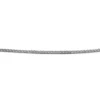 Wholesale ⌛ 14K White Gold Adjustable 1 Millimeter Diamond Cut Wheat Chain by Belk & Co. 👍