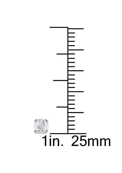 Promo ๐ 1/3 ct. t.w. Diamond Stud Earrings in 14K White Gold by Belk & Co. ๐ 3 Promo ๐ 1/3 ct. t.w. Diamond Stud Earrings in 14K White Gold by Belk & Co. ๐ - Image 3