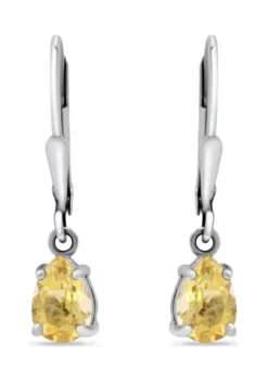 Wholesale 🔥 1.24 ct. t.w. Citrine Lever Back Earrings in Sterling Silver by Belk & Co. 🔥 -DealsBelk & Co. Store Belk 2067