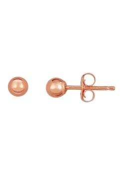 Deals 🤩 14KP BALL POST EARRING by Belk & Co. 👍 -DealsBelk & Co. Store Belk 20736