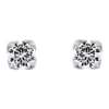 Brand new 🌟 Grown With Love 1/2 ct. t.w. Lab Created Diamond Stud Earrings in 14K White Gold by Belk & Co. 🌟