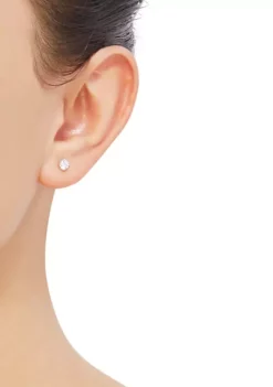 Brand new 🌟 Grown With Love 1/2 ct. t.w. Lab Created Diamond Stud Earrings in 14K White Gold by Belk & Co. 🌟 -DealsBelk & Co. Store Belk 20807