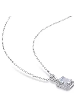 New ๐ 2-Piece Set of 2 ct. t.g.w. Aquamarine and 1/8 ct. t.w. Diamond Earrings and Pendant with Chain in Sterling Silver by Belk & Co. โ๏ธ 9 New ๐ 2-Piece Set of 2 ct. t.g.w. Aquamarine and 1/8 ct. t.w. Diamond Earrings and Pendant with Chain in Sterling Silver by Belk & Co. โ๏ธ -DealsBelk & Co. Store Belk 20911