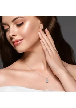 New ๐ 2-Piece Set of 2 ct. t.g.w. Aquamarine and 1/8 ct. t.w. Diamond Earrings and Pendant with Chain in Sterling Silver by Belk & Co. โ๏ธ 10 New ๐ 2-Piece Set of 2 ct. t.g.w. Aquamarine and 1/8 ct. t.w. Diamond Earrings and Pendant with Chain in Sterling Silver by Belk & Co. โ๏ธ -DealsBelk & Co. Store Belk 20912