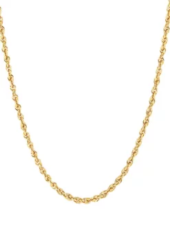 Top 10 ⌛ Glitter Chain Necklace in 14k Yellow Gold by Belk & Co. 😉 -DealsBelk & Co. Store Belk 20946