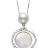 Brand new 🥰 Mother of Pearl & Freshwater Pearl Pendant Necklace by Belk & Co. 😉