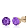 Coupon 😉 10k Rose Gold Amethyst Stud Earrings by Belk & Co. 😀