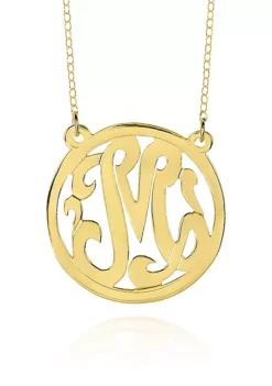 Hot Sale 😉 14k Yellow Gold M Monogram Necklace by Belk & Co. 💯