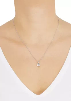 Best Pirce ✔️ 1/10 ct. t.w. Diamond Earrings and Pendant Necklace Set in Sterling Silver by Belk & Co. 🛒 -DealsBelk & Co. Store Belk 2125