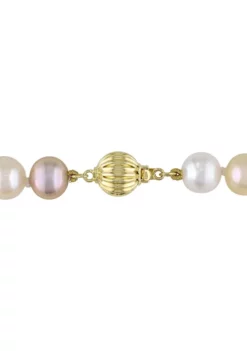 Coupon ๐ 9 - 10 MM Multi-color Freshwater Cultured Pearl Strand with 14k Yellow Gold Ball Clasp by Belk & Co. โ๏ธ 9 Coupon ๐ 9 - 10 MM Multi-color Freshwater Cultured Pearl Strand with 14k Yellow Gold Ball Clasp by Belk & Co. โ๏ธ -DealsBelk & Co. Store Belk 21262