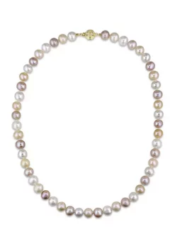 Coupon ๐ 9 - 10 MM Multi-color Freshwater Cultured Pearl Strand with 14k Yellow Gold Ball Clasp by Belk & Co. โ๏ธ 10 Coupon ๐ 9 - 10 MM Multi-color Freshwater Cultured Pearl Strand with 14k Yellow Gold Ball Clasp by Belk & Co. โ๏ธ -DealsBelk & Co. Store Belk 21263