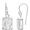 Cheapest 🥰 5 ct. t.w. White Topaz Earrings in Sterling Silver by Belk & Co. 🌟