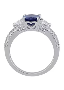 Wholesale 🎉 1.8 ct. t.w. Tanzanite and 5/8 ct t.w. Diamond 3 Stone Ring in 14K White Gold by Belk & Co. 👍 7 Wholesale 🎉 1.8 ct. t.w. Tanzanite and 5/8 ct t.w. Diamond 3 Stone Ring in 14K White Gold by Belk & Co. 👍 -DealsBelk & Co. Store Belk 21439