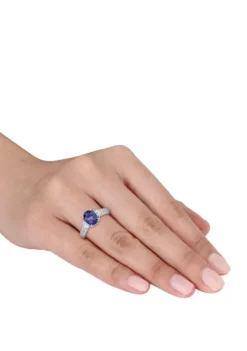 Wholesale 🎉 1.8 ct. t.w. Tanzanite and 5/8 ct t.w. Diamond 3 Stone Ring in 14K White Gold by Belk & Co. 👍 8 Wholesale 🎉 1.8 ct. t.w. Tanzanite and 5/8 ct t.w. Diamond 3 Stone Ring in 14K White Gold by Belk & Co. 👍 -DealsBelk & Co. Store Belk 21440