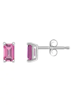 Best reviews of 🥰 14K Gold 5x3 Emerald Cut Pink Topaz Earrings by Belk & Co. 🤩 -DealsBelk & Co. Store Belk 21508
