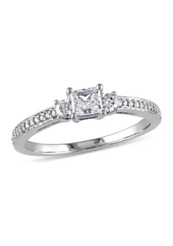 Top 10 โจ 1/2 CT TW Princess Cut and Round Diamond 3-Stone Engagement Ring in 10k White Gold by Belk & Co. ๐ฅฐ 9 Top 10 โจ 1/2 CT TW Princess Cut and Round Diamond 3-Stone Engagement Ring in 10k White Gold by Belk & Co. ๐ฅฐ -DealsBelk & Co. Store Belk 21620