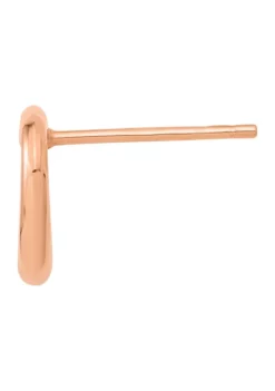 New ⌛ 14K Rose Gold Polished Heart Post Earrings by Belk & Co. 🎁 -DealsBelk & Co. Store Belk 21645