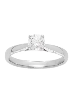 Buy ✨ Grown With Love 1/2 ct. t.w. Lab Grown Diamond Solitaire Ring in 14K White Gold by Belk & Co. 🤩
