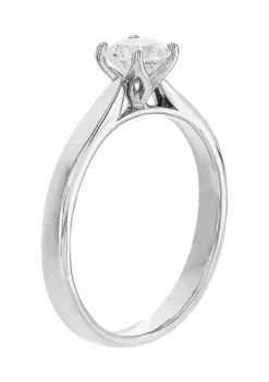 Buy ✨ Grown With Love 1/2 ct. t.w. Lab Grown Diamond Solitaire Ring in 14K White Gold by Belk & Co. 🤩 -DealsBelk & Co. Store Belk 21670