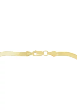 Top 10 🥰 10KY HERRINGBONE NECKLACE by Belk & Co. ⌛ -DealsBelk & Co. Store Belk 2171