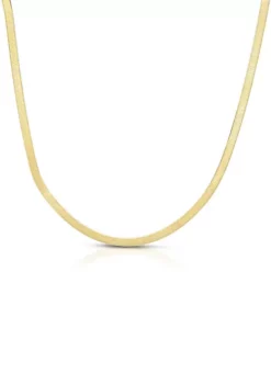 Top 10 🥰 10KY HERRINGBONE NECKLACE by Belk & Co. ⌛ -DealsBelk & Co. Store Belk 2172