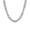 Flash Sale ❤️ Stainless Steel 6 Millimeter Byzantine Chain Necklace, 18 Inch by Belk & Co. 🤩