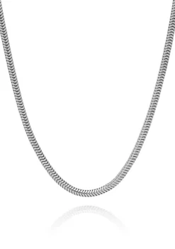 Best reviews of 👏 Sterling Silver Adjustable Snake Chain Necklace by Belk & Co. 😉
