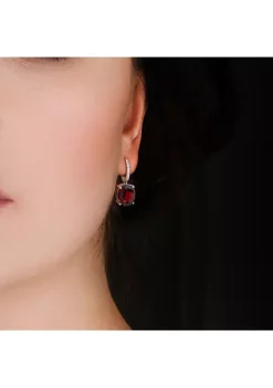 Best deal 🛒 9.6 ct. t.g.w. Garnet and 1/10 ct. t.w. Diamond Earrings in 14K Rose Gold by Belk & Co. 😀 -DealsBelk & Co. Store Belk 21824