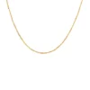 Promo 😍 1.25 Millimeter Twist Criss Cross 021 Gauge Chain in 14K Yellow Gold by Belk & Co. 👍