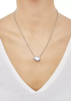 New ✔️ Created Opal and White Topaz Necklace in Sterling Silver by Belk & Co. 😉 -DealsBelk & Co. Store Belk 22036