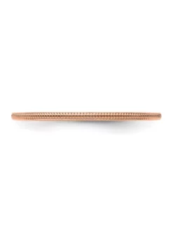Discount 😀 10K Gold 1.2mm Milgrain Stackable Band by Belk & Co. ❤️ -DealsBelk & Co. Store Belk 22042