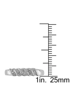 Top 10 🥰 Diamond Illusion Wedding Band in Sterling Silver by Belk & Co. 👏 -DealsBelk & Co. Store Belk 2216