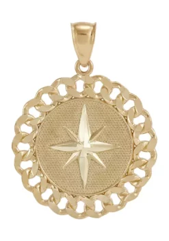 Brand new 💯 North Star Pendant in 10K Yellow Gold by Belk & Co. 😀 -DealsBelk & Co. Store Belk 22195