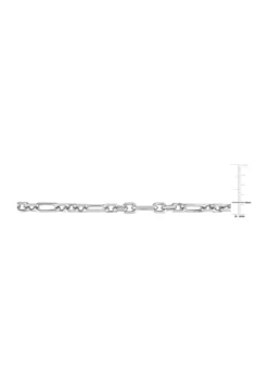 Budget ❤️ Sterling Silver 6mm Figaro Chain Necklace by Belk & Co. 👏 -DealsBelk & Co. Store Belk 22263